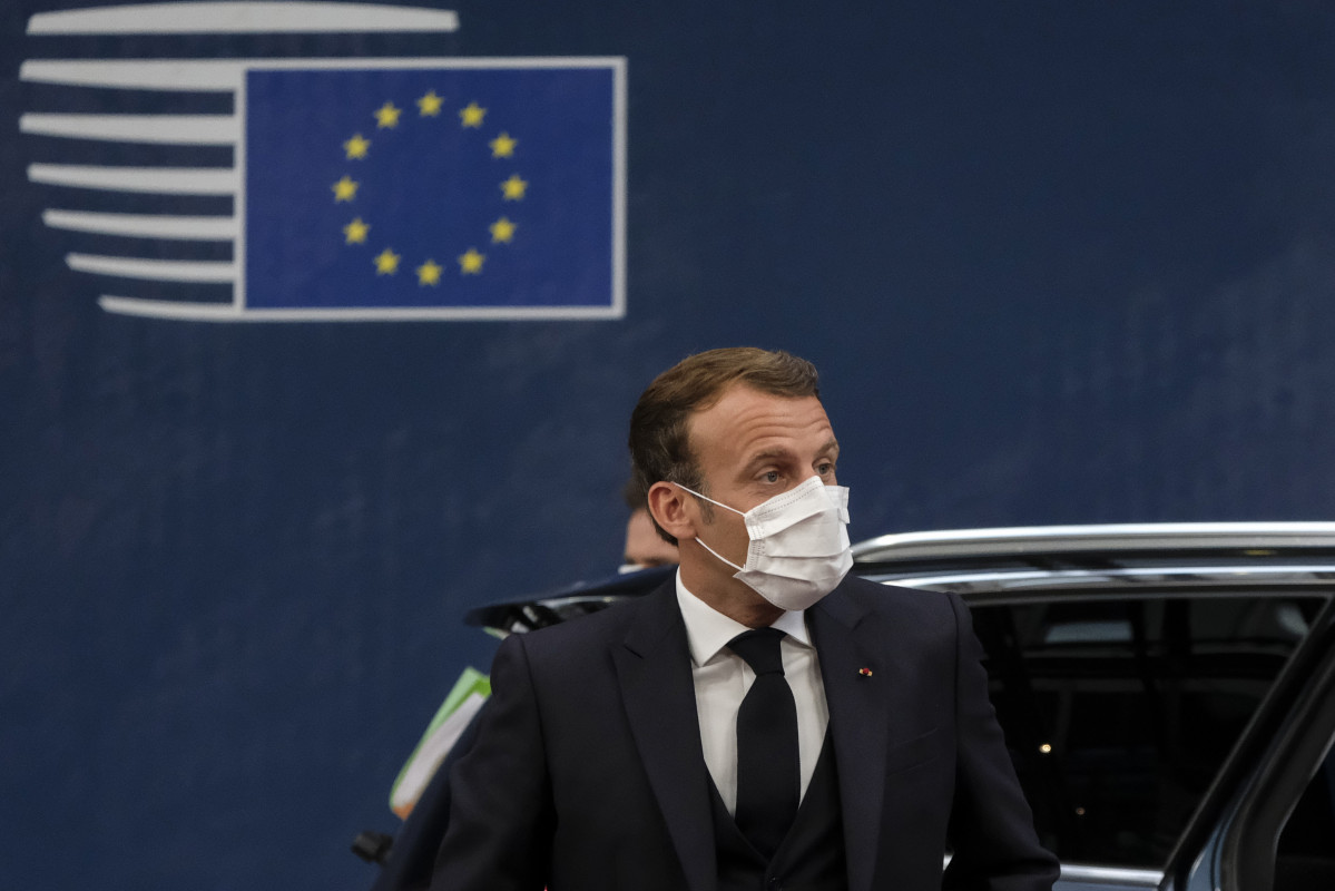 Emmanuel Macron a Brussel·les