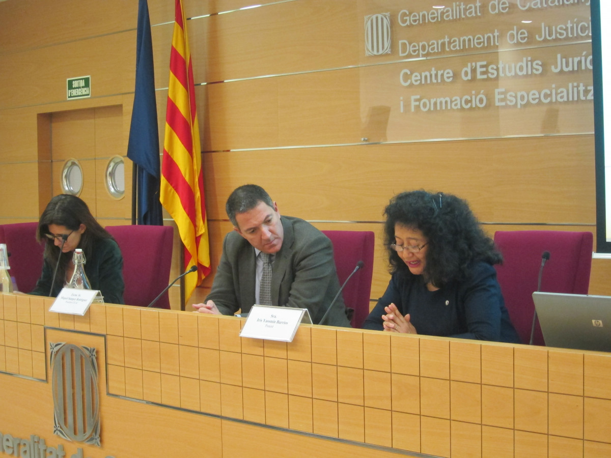 EuropaPress 3298035 jutge de Sant Martí yassmin barris miquel Samper CICAC gemma calvet erc