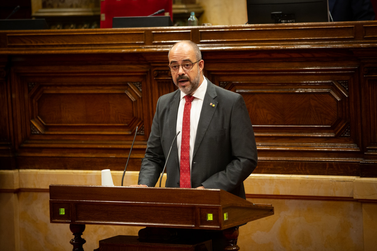 El conseller d'Interior de la Generalitat, Miquel Buch