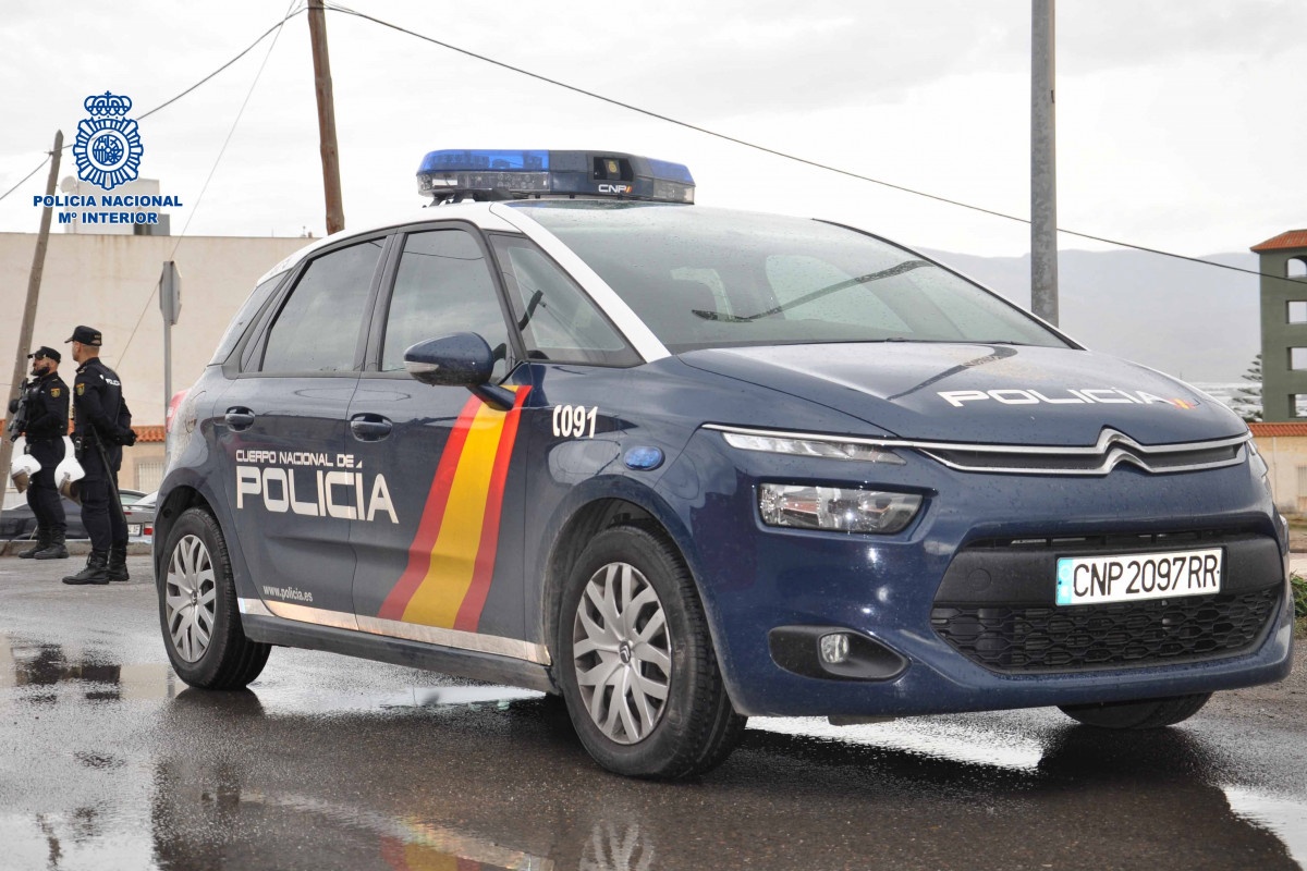 Vehicle de la Policia Nacional en una foto d'arxiu