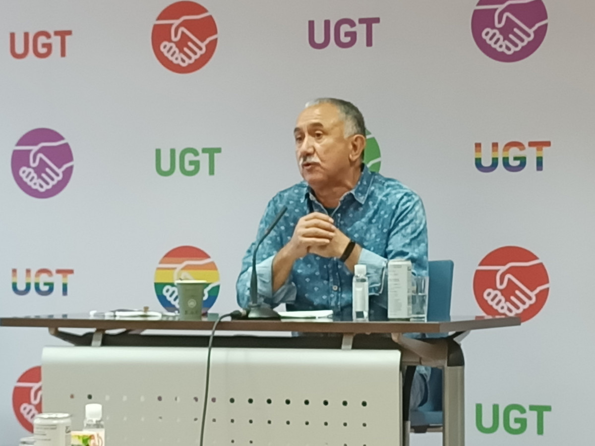 El secretari general d'UGT, Pepe Álvarez