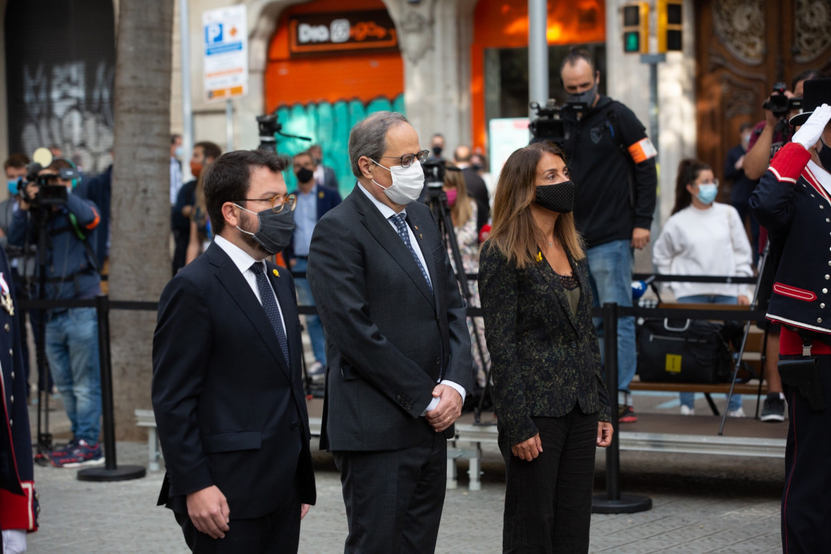 EuropaPress 3309674 vicepresident generalitat pere aragones president quim torra consellera