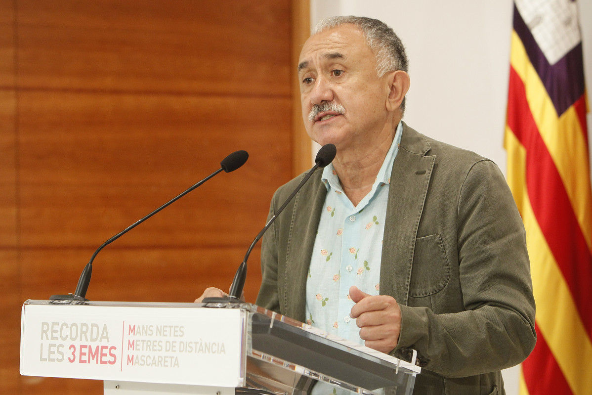 El secretari general d'UGT, Pepe Álvarez.