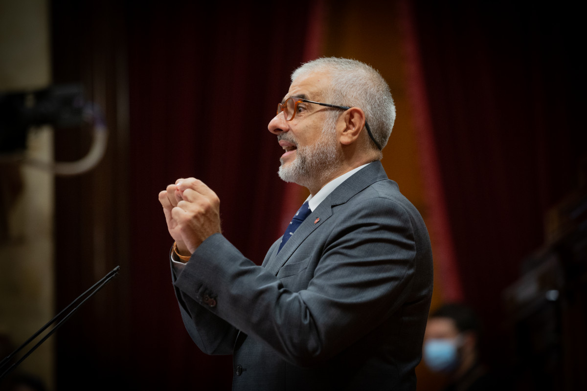 El president del grup de Ciutadans al Parlament, Carles Carrizosa.