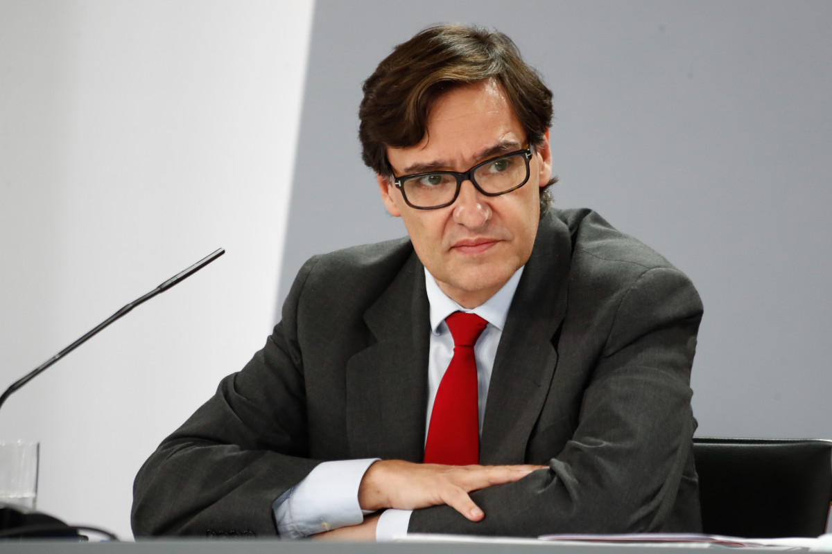 El ministre de Sanitat, Salvador Illa