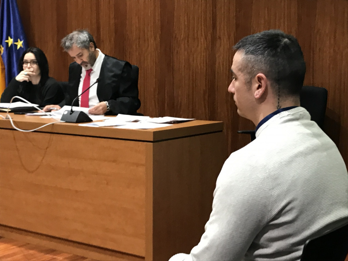 Rodrigo Lanza, condemnat per la mort de Víctor Laínez.