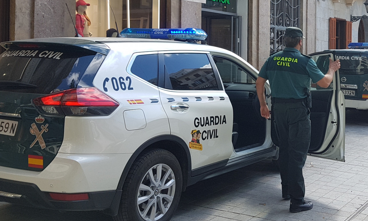 Foto d'arxiu d'un cotxe de la Guàrdia Civil