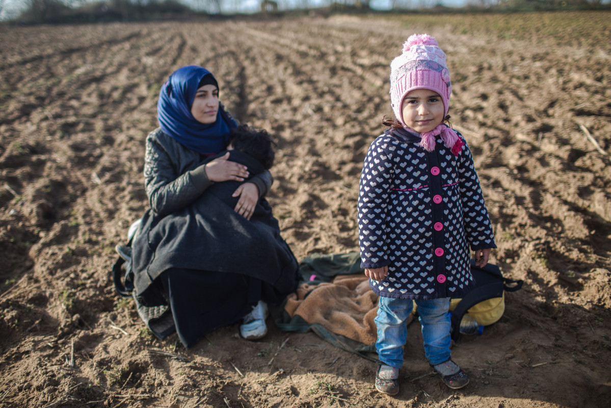 Pas fronterer de Pazarkule entre Turquia i Grècia.