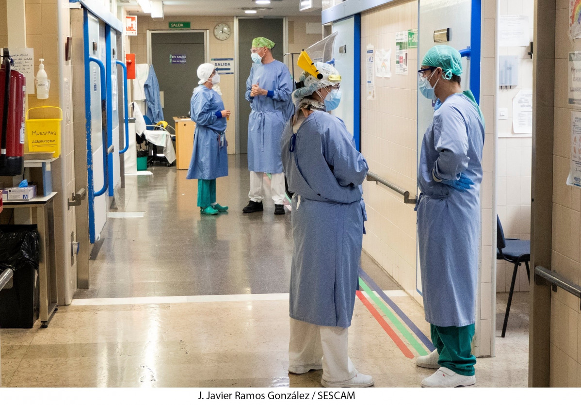 Coronavirus. Hospital. Treballadors sanitaris.