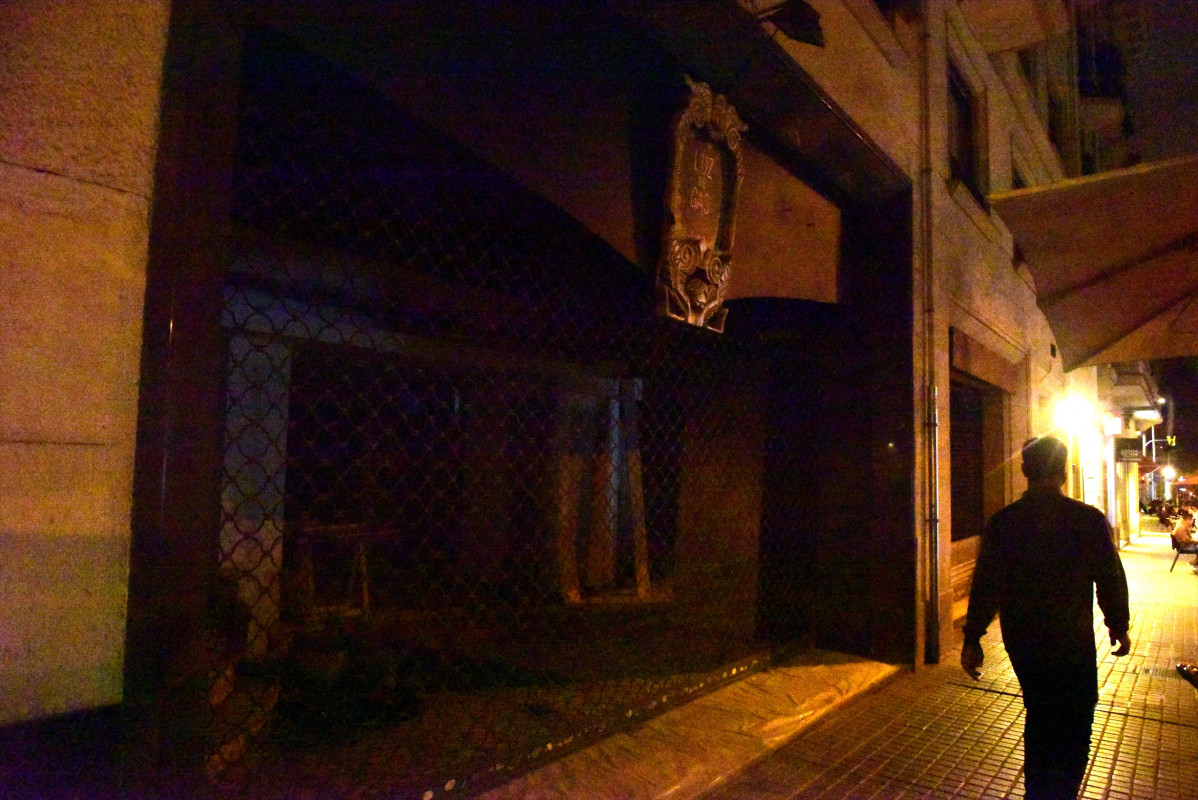 Una discoteca tancada a Barcelona