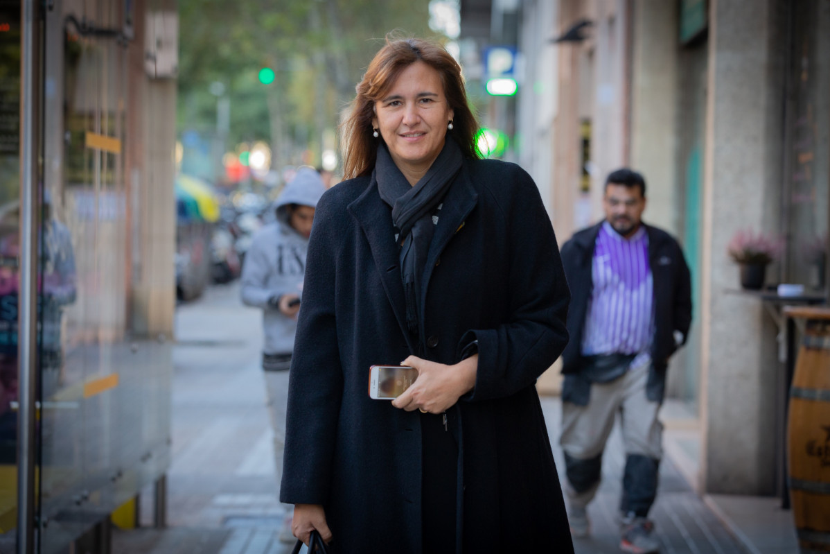 La candidata d'JxCat a al Congrés, Laura Borràs