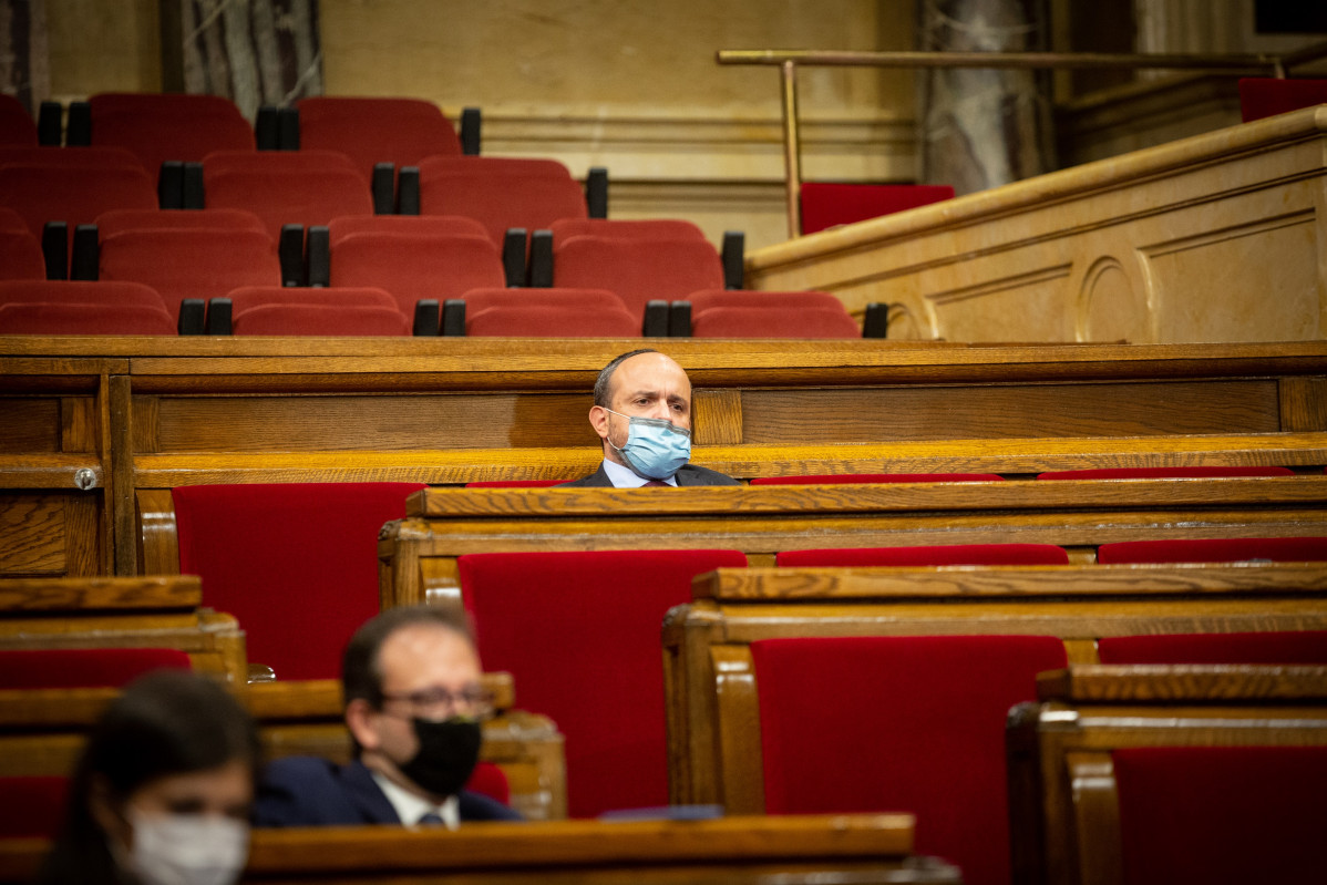 El líder d'el PP català, Alejandro Fernández