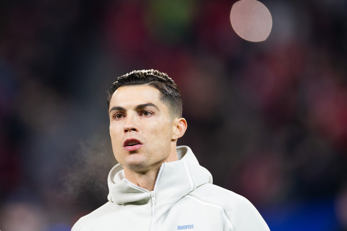Cristiano Ronaldo, abans d'un partit amb la Juventus.