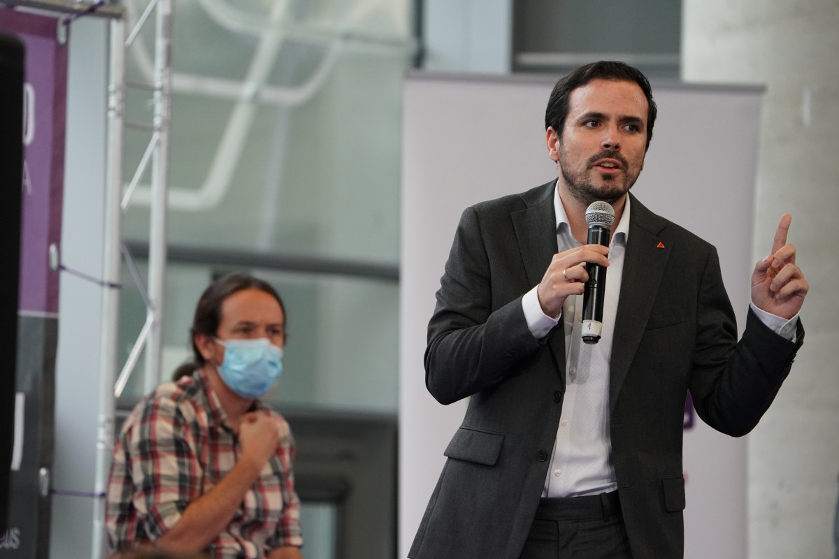 El coordinador federal d'IU i ministre de Consum, Alberto Garzón