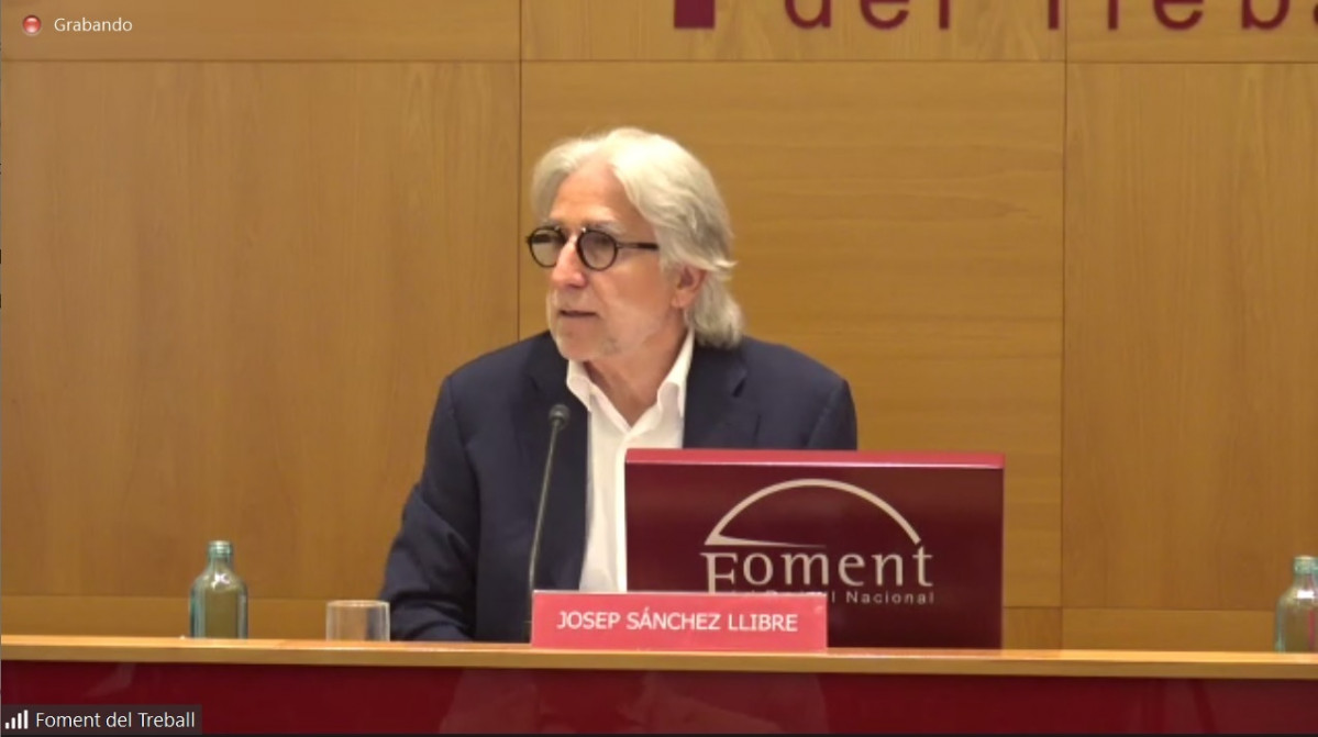 El president de Foment de l'Ocupació, Josep Sánchez-Llibre