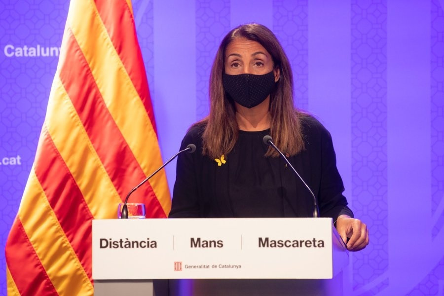 La consellera de Presidència i Portaveu de Govern, Meritxell Budó.