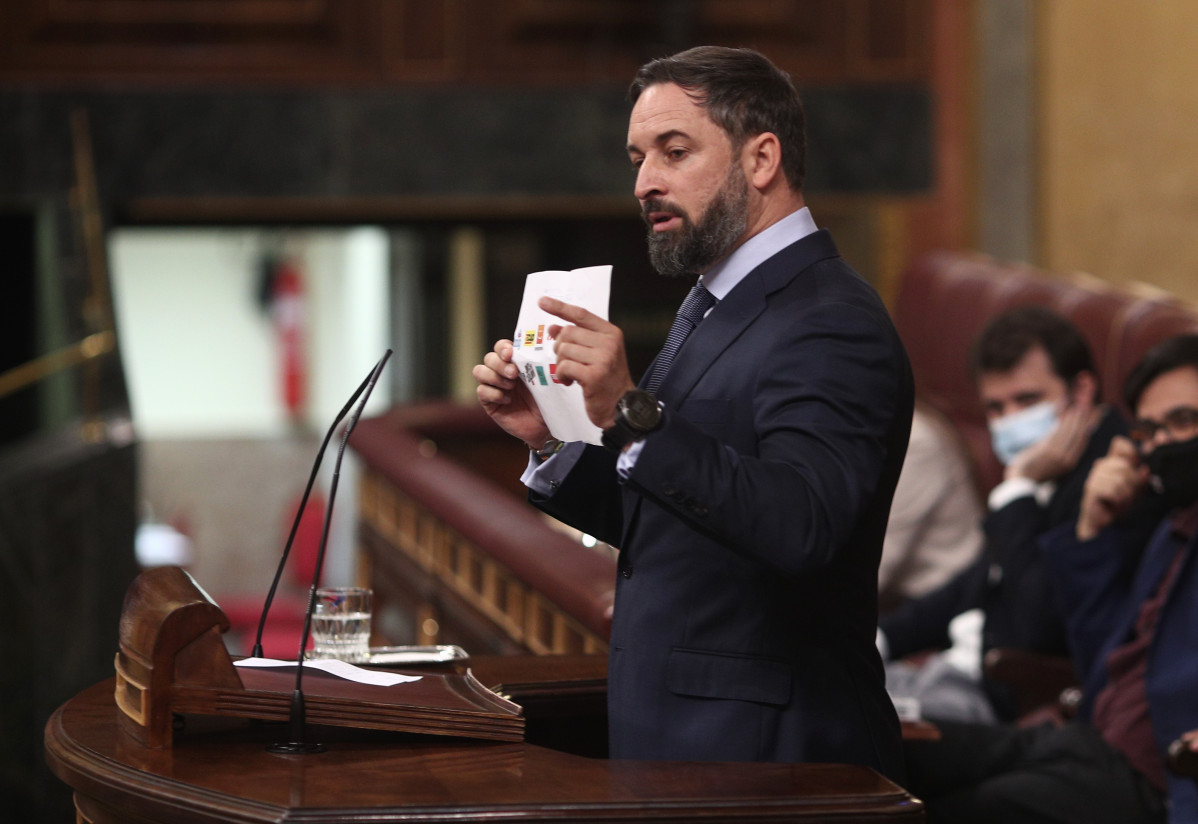 El president de Vox, Santiago Abascal