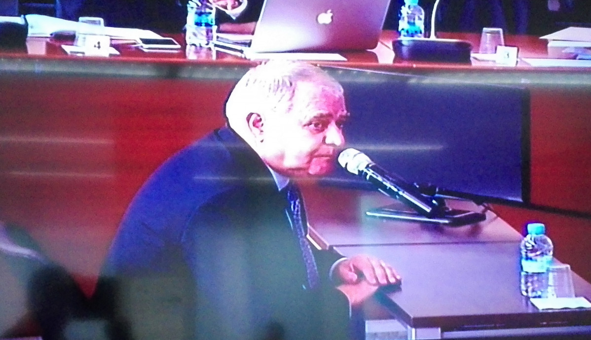 El extresorer de CDC Andreu Viloca testifica en el judici de el cas Palau