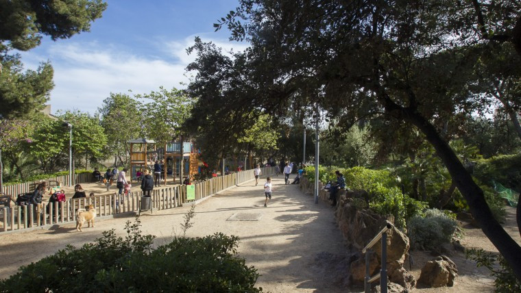 Parc monteroles barcelona