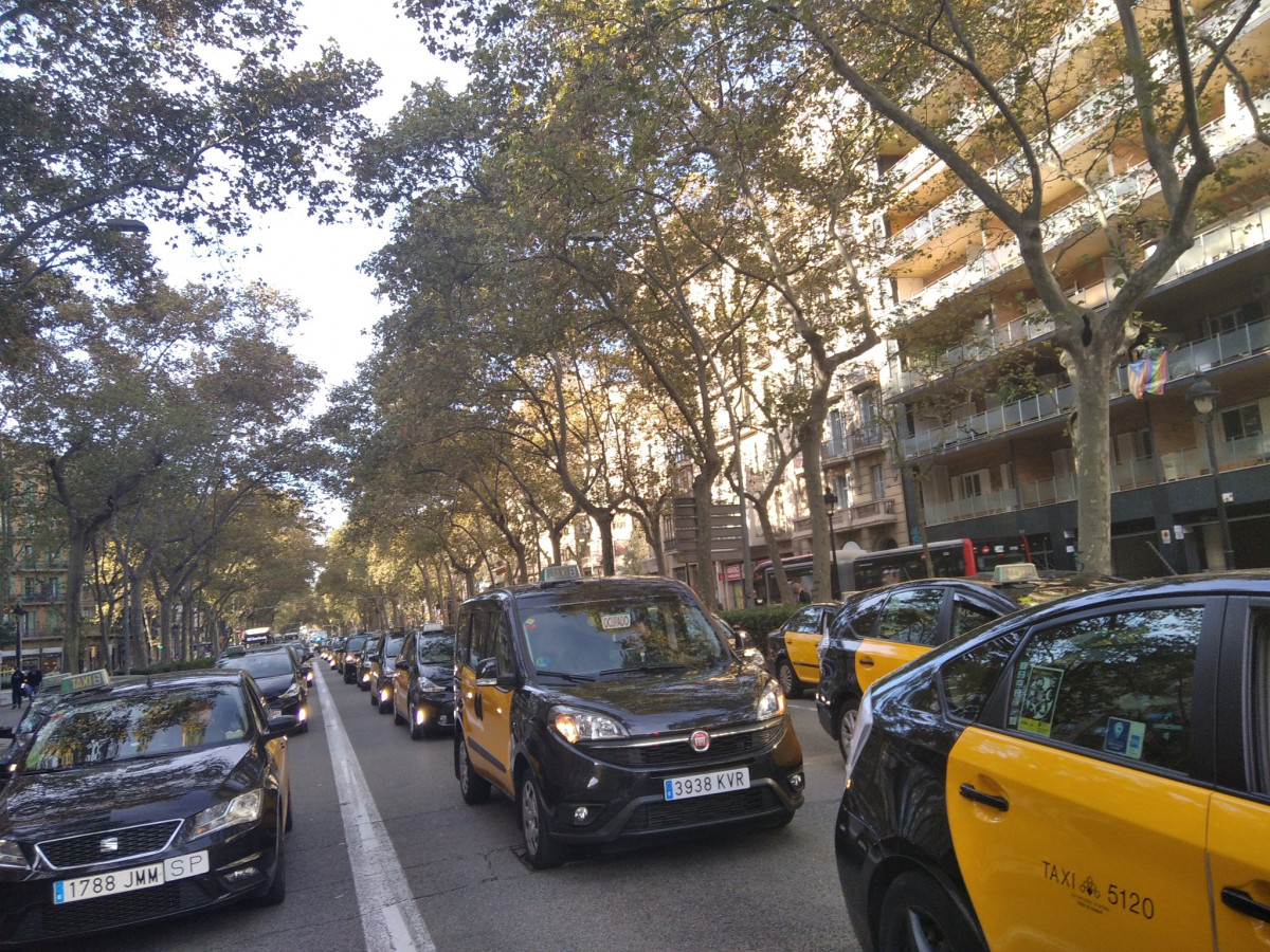 taxistes manifestació
