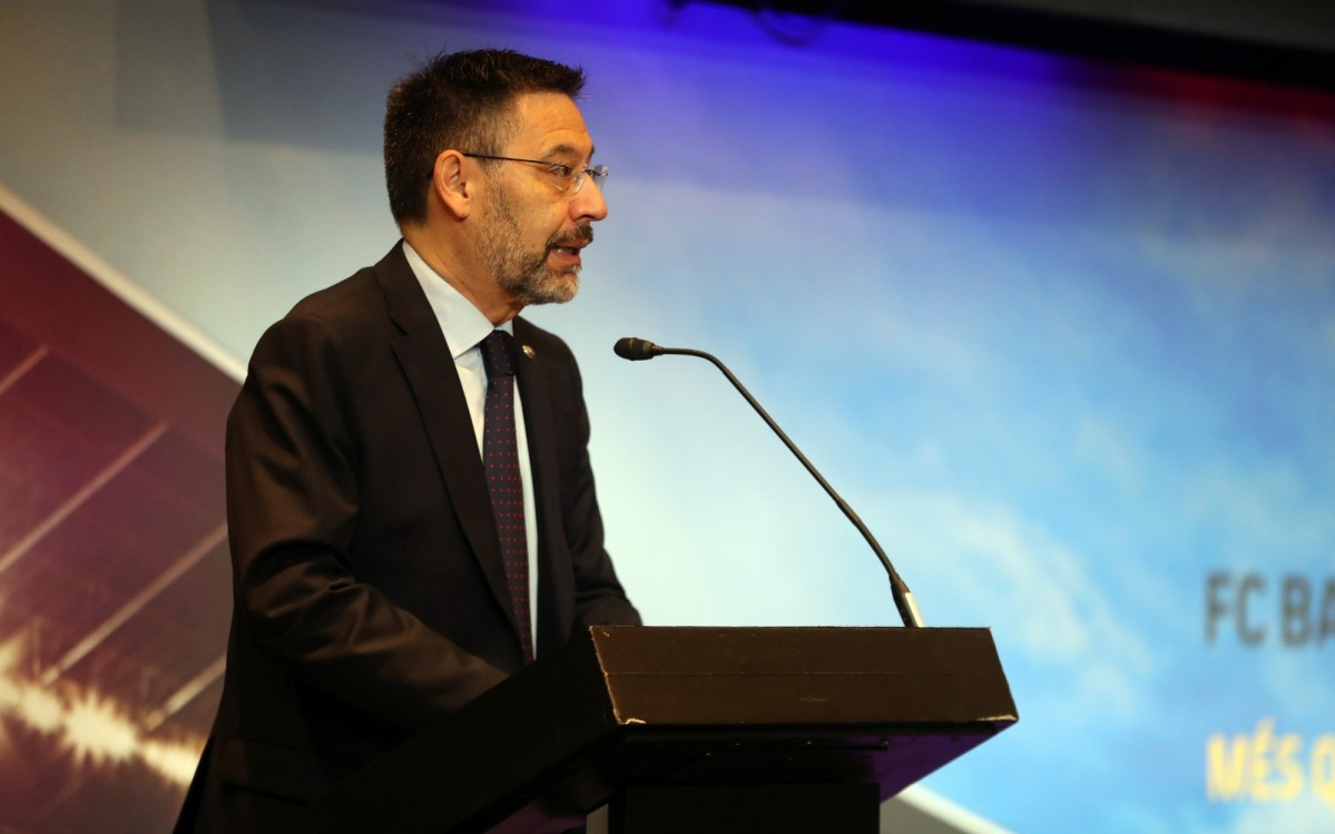El president del FC Barcelona, Josep Maria Bartomeu.