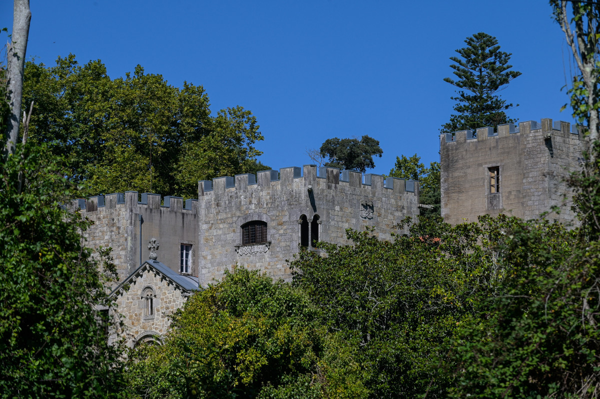 Façana de l'Pazo de Meirás