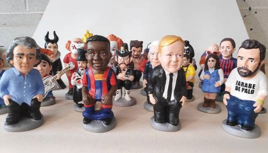 Fernando Simón, Ansu Fati, Koeman i Pau Donés, nous caganers per aquest Nadal