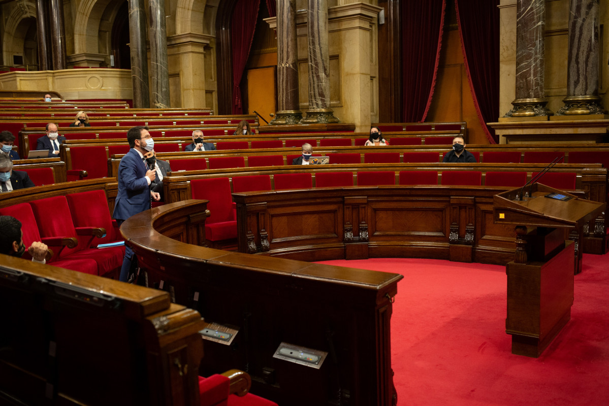 Ple de Parlament de el 4 de novembre de 2020