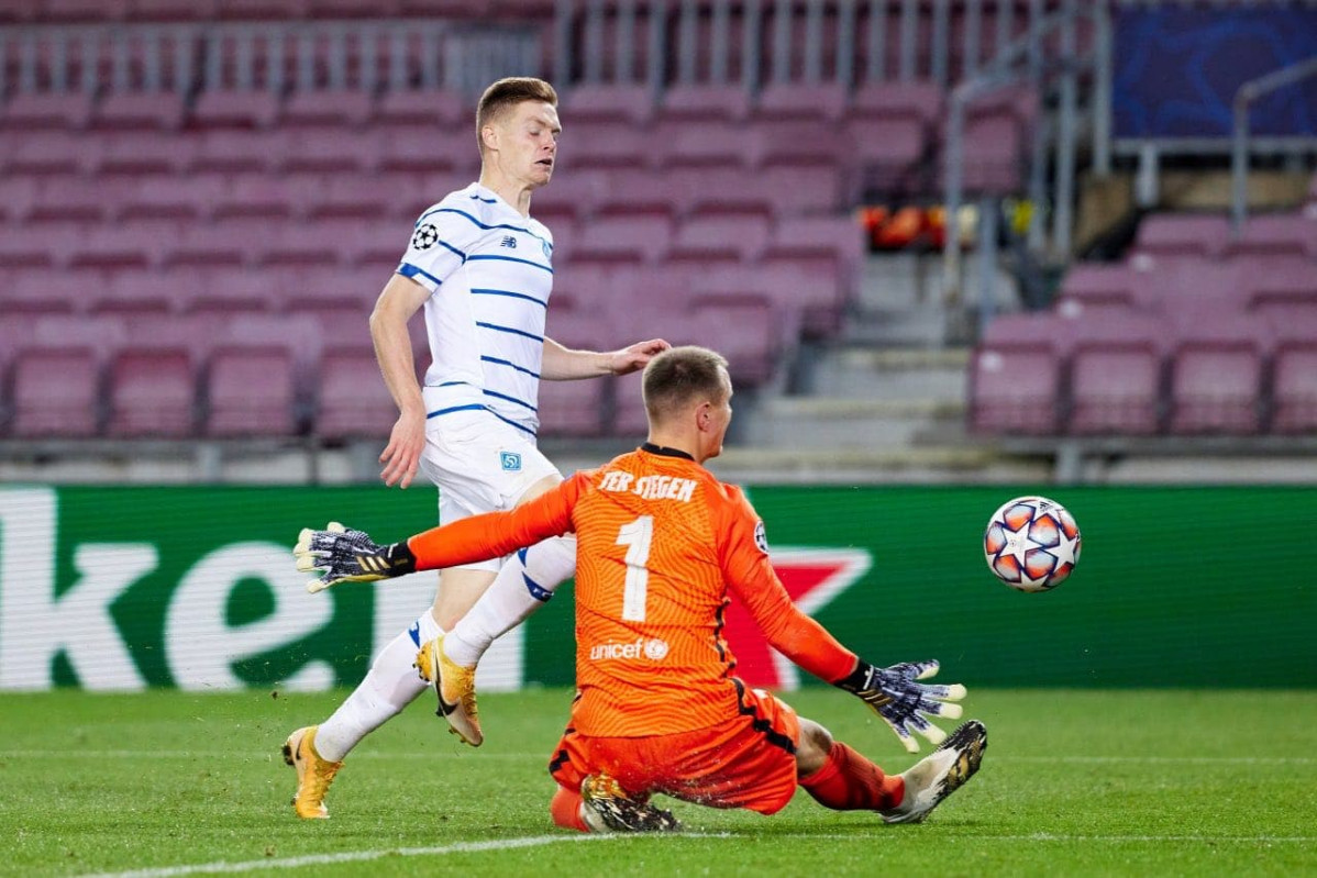 Ter Stegen baru00e7a dinamo kiev