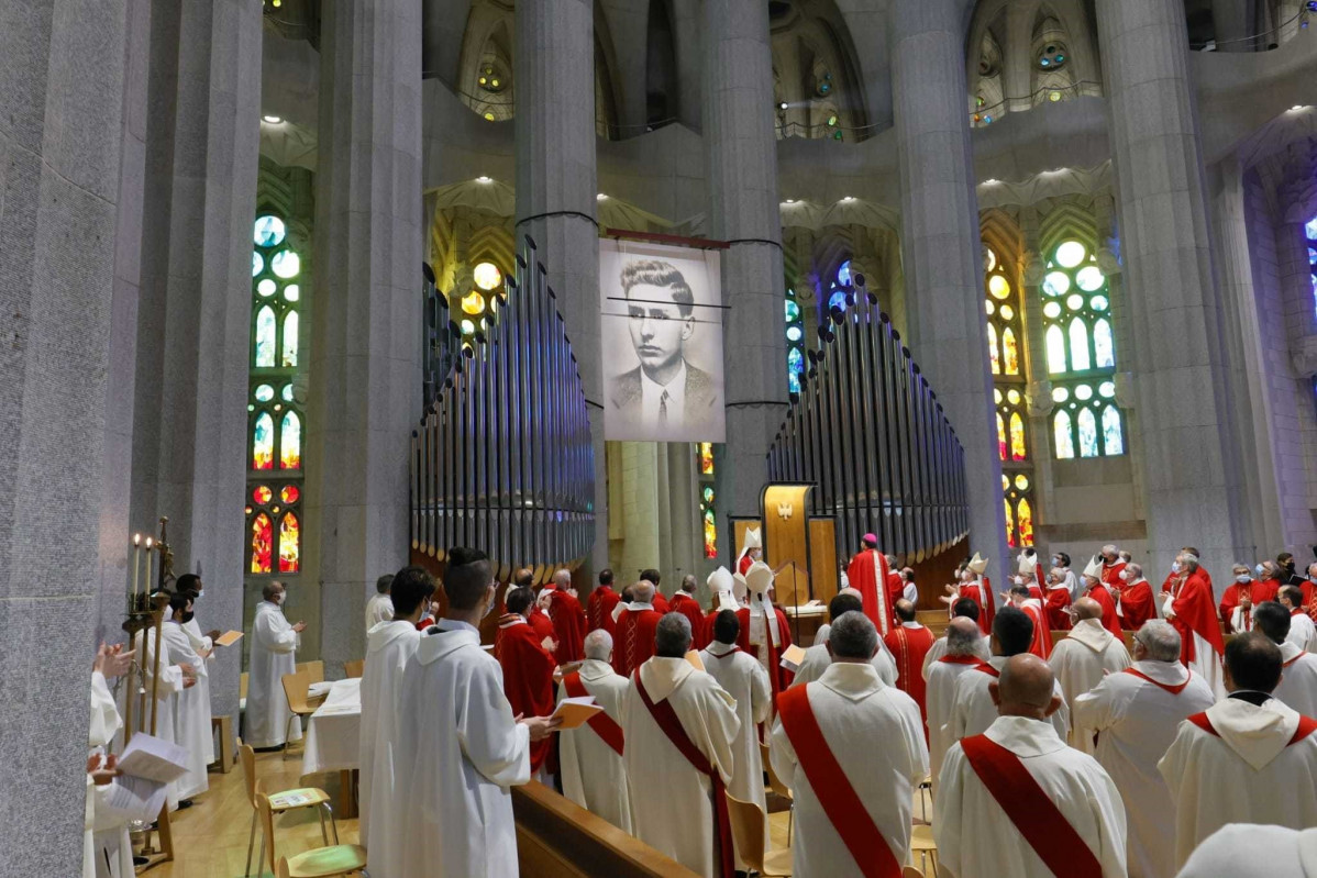 EuropaPress 3417473 cerimònia Beatificació joan roig Diggle sagrada família