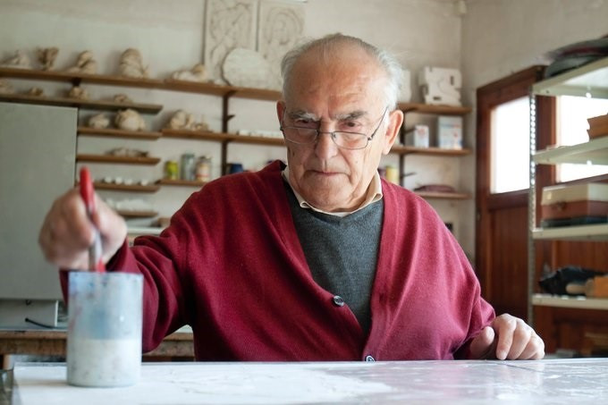 L'escultor Domènec Fita