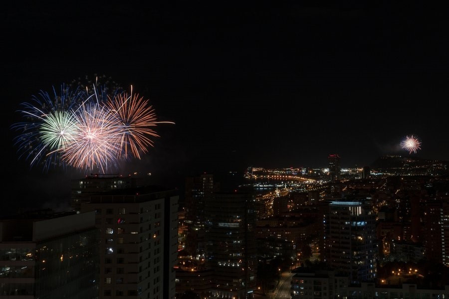 Barcelona acomiadarà el 2020 amb 12 palmeres de foc a cada districte de la ciutat