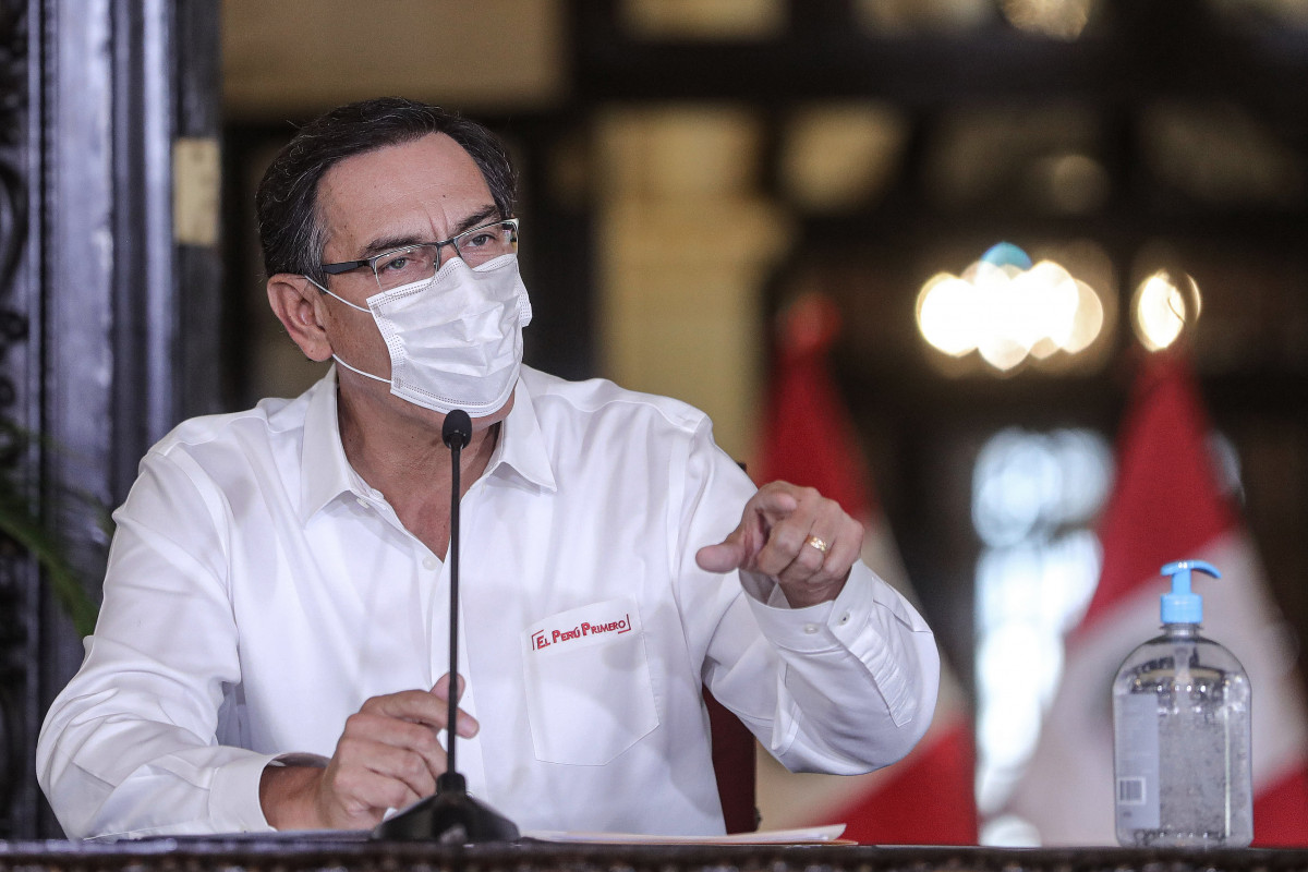 El president del Perú, Martín Vizcarra