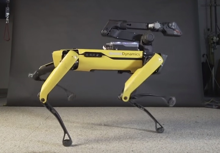SpotMini, el gos-robot de Boston Dynamics.