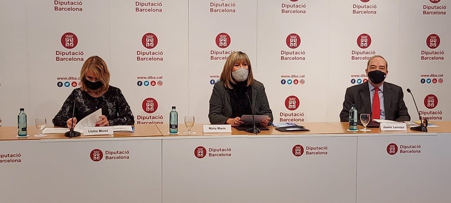 EuropaPress 3440959 diputada Lluïsa Moret presidenta diputacion barcelona nuria marin