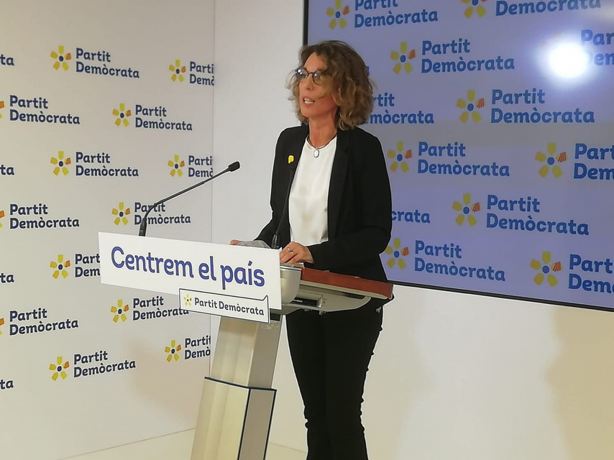 La candidata d'el PDeCAT a les eleccions, Àngels Chacón