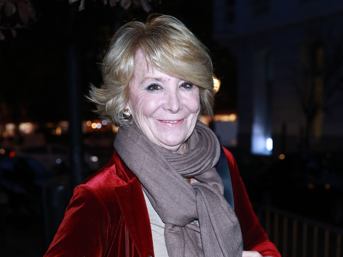 Esperanza Aguirre, en una imatge d'arxiu, es mostra positiva amb l'últim contratemps de salut del seu marit, Fernando Ramírez de Haro