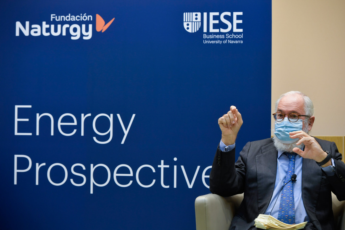 Miguel Arias Cau00f1ete a Energy Prospectives Fundaciu00f3n Naturgy IESE