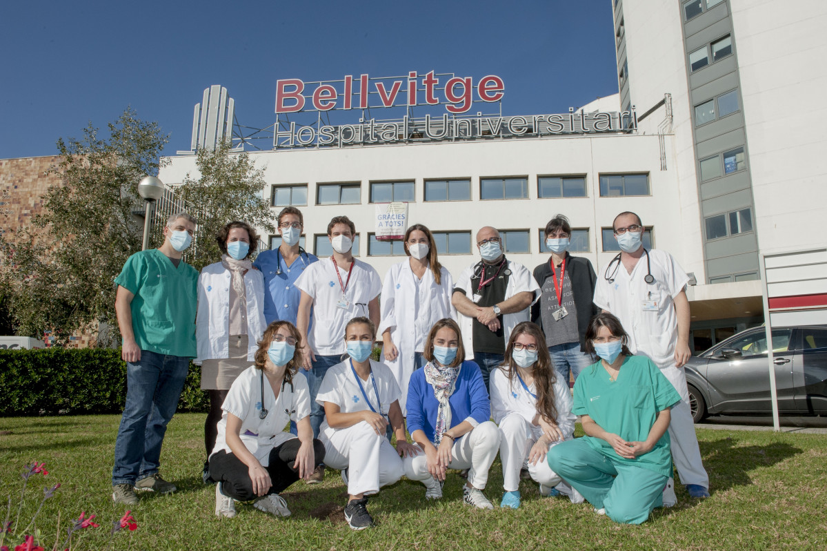 Membres de la Unitat Multidisciplinària d'Atenció a la Insuficiència Cardíaca Comunitària (UMICO) de l'Hospital de Bellvitge