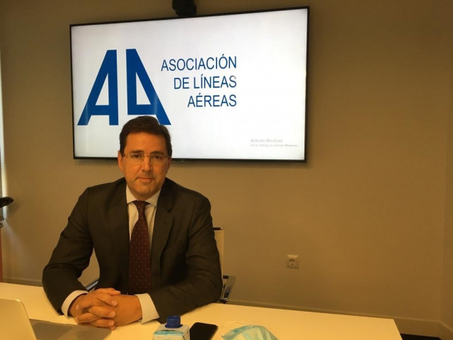 Javier Gándara, president de l'Associació de Línies Aèries Javier Gándara, presidente de la Asociación de Líneas Aéreas