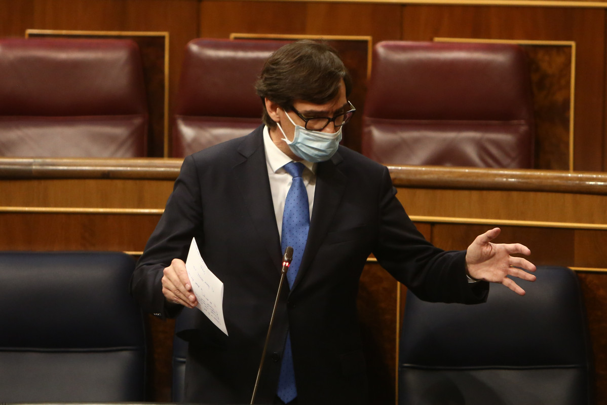 El ministre de Sanitat, Salvador Illa