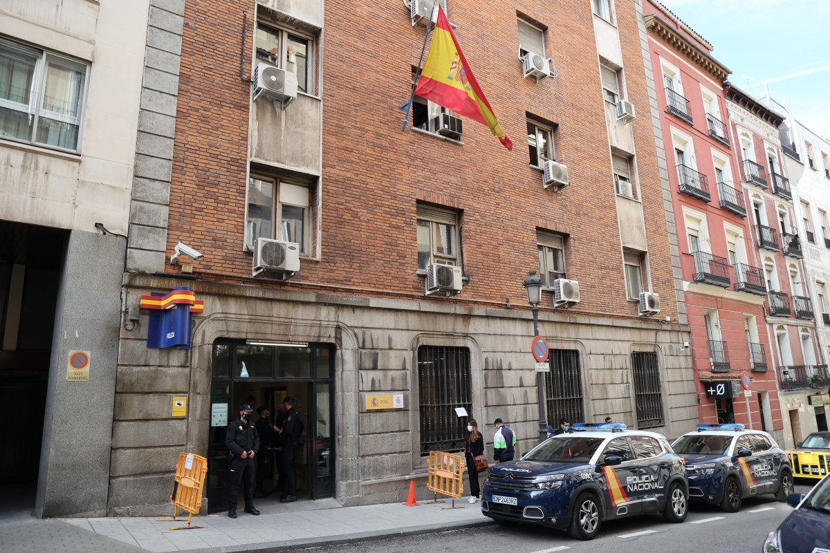 Imatges de la comissaria en què es troba detingut als calabossos el ballarí Rafael Amargo pels presumptes delictes d'organització criminal i tràfic de drogues, a Madrid (Espanya), a 02 de desembre de 2020.