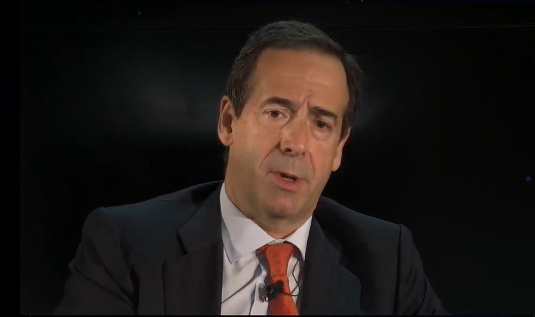 El conseller delegat de CaixaBank, Gonzalo Gortázar, en el XXVII Trobada de el Sector Financer organitzada per Deloitte, 'ABC' i Societat de Taxació.