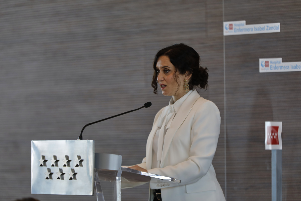 La presidenta de la Comunitat de Madrid, Isabel Díaz Ayuso.