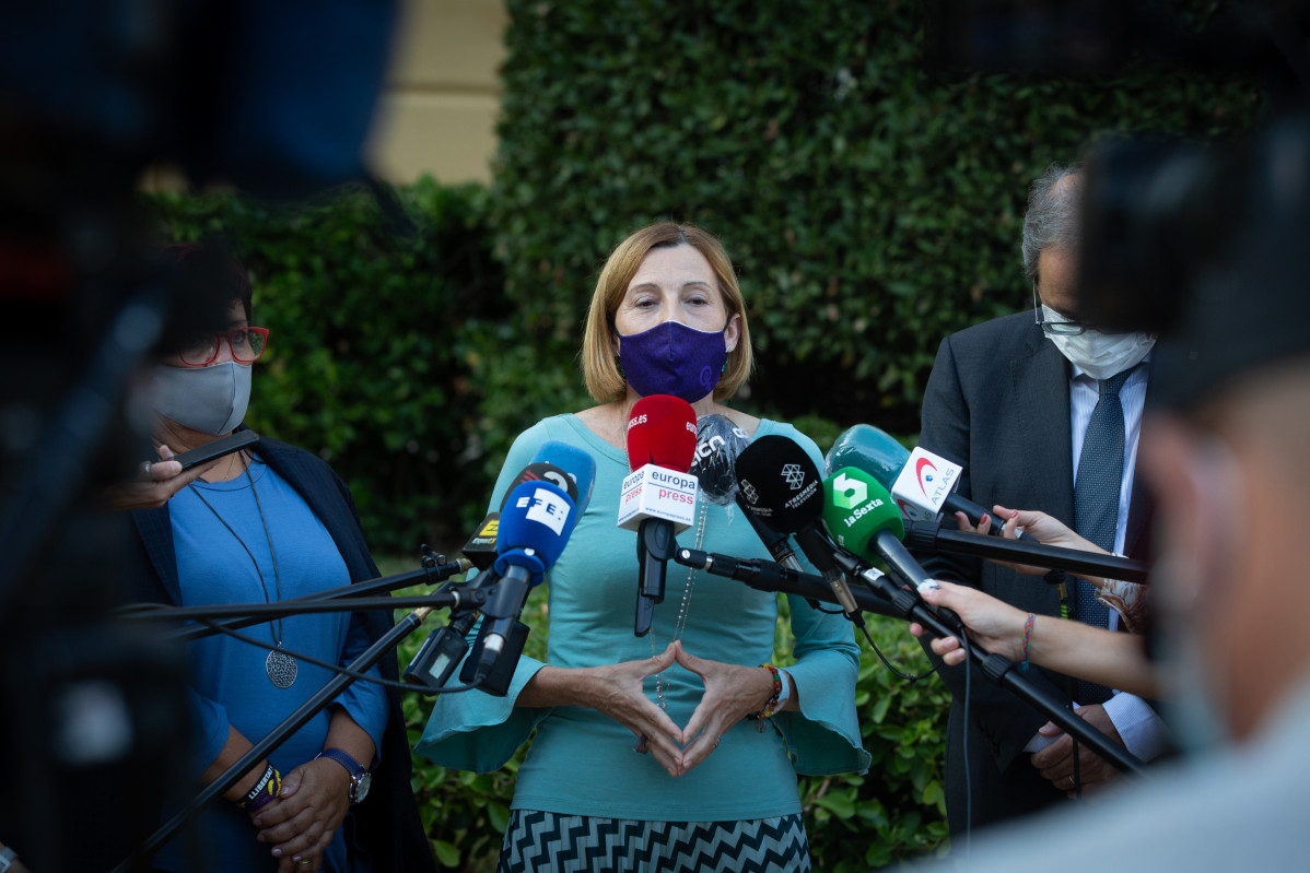 L'expresidenta de Parlament Carme Forcadell.