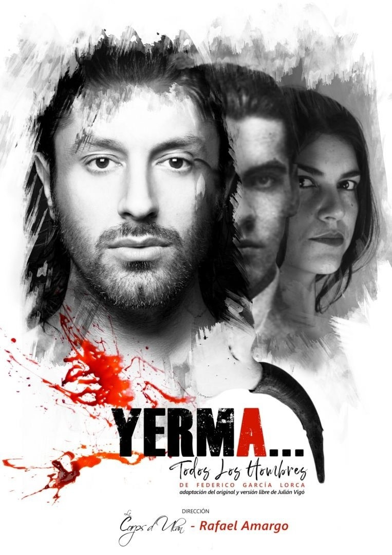 Cartell de Yerma, de Rafael Amargo