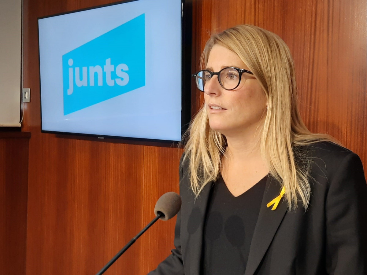 La líder de JxCat a Barcelona, Elsa Artadi, ha estès la mà aquest divendres a ERC per