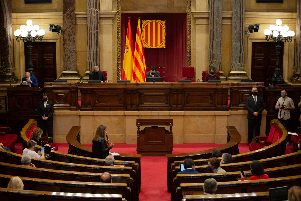 Ple de Parlament de el 4 de novembre de al 2020 (ARXIU).