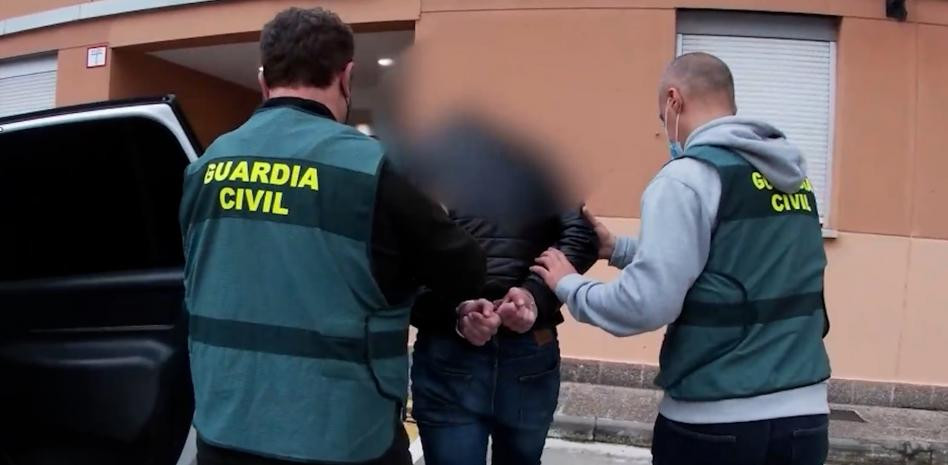 Detingut guàrdia civil