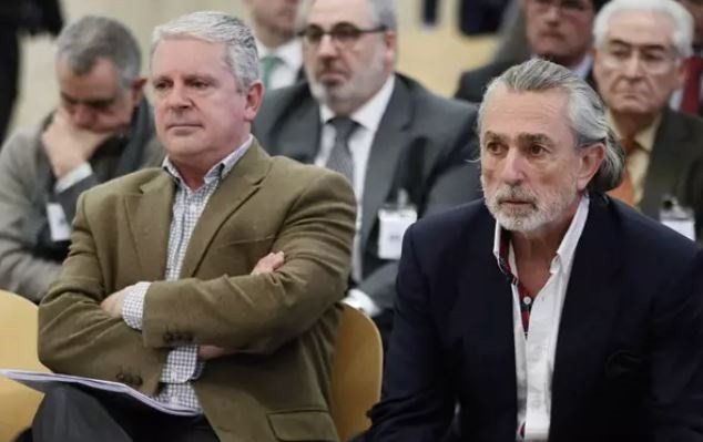 Álvaro Pérez Alonso 'El Bigotes', Pablo Crespo i Francisco Correa en el judici que se celebra a l'Audiència Nacional.